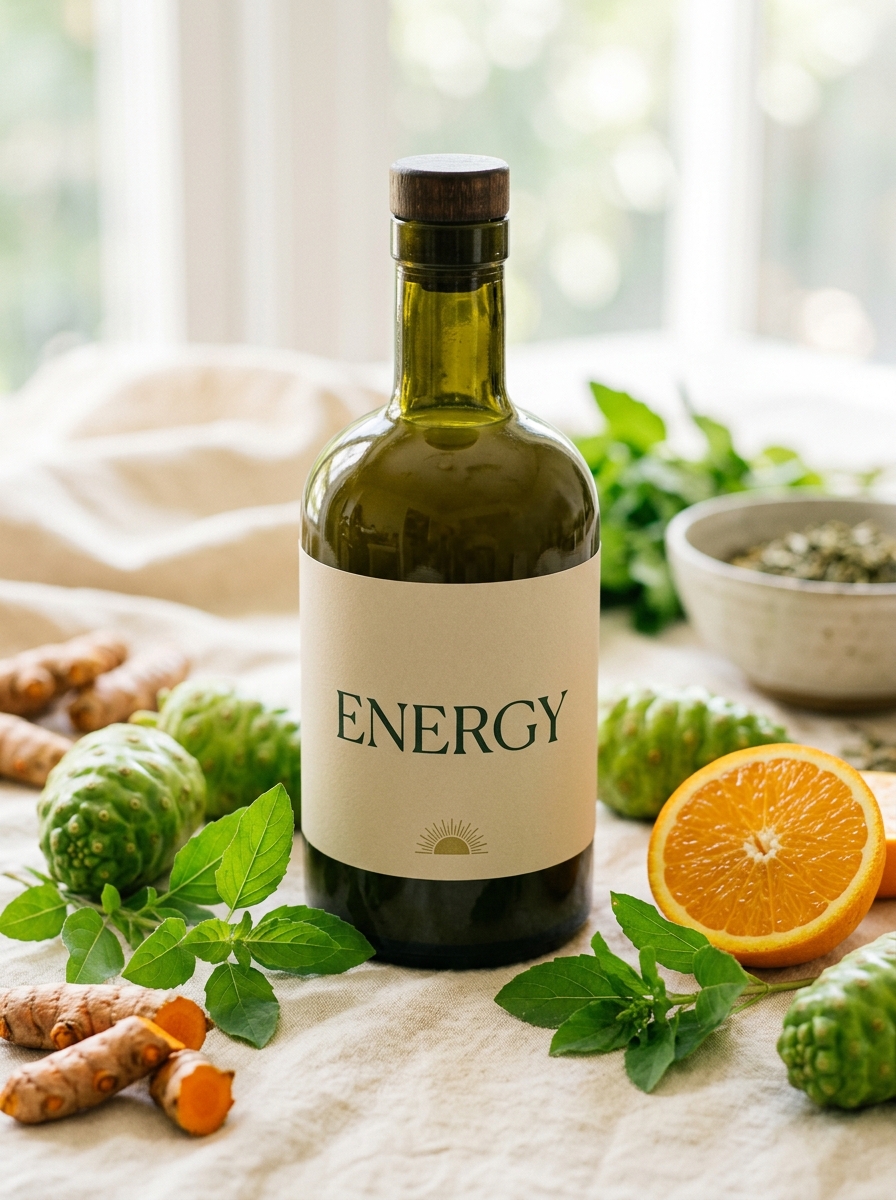 ENERGY NONI drink bottle